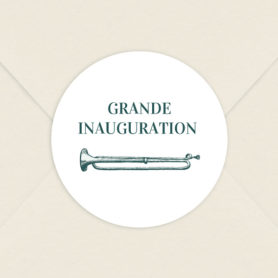 Sticker professionnel Inauguration Badinage