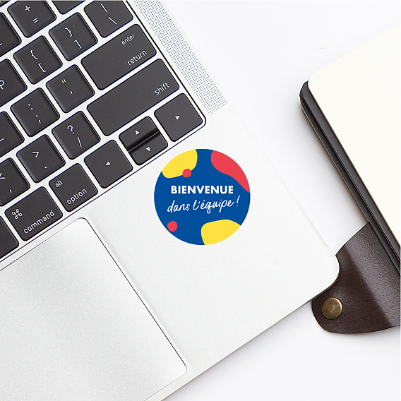 Sticker professionnel Bienvenue Après 4
