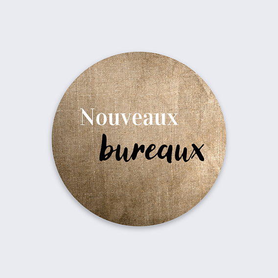 Sticker professionnel Millésimé Recto