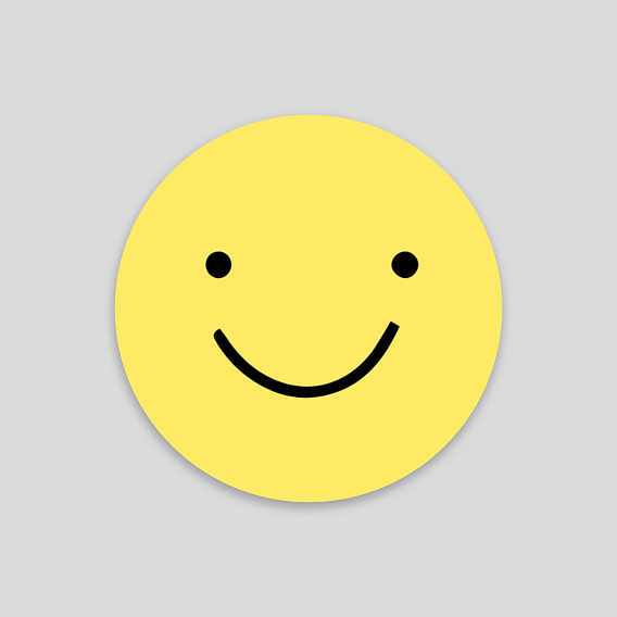 Sticker Professionnel Smiley - Popcarte