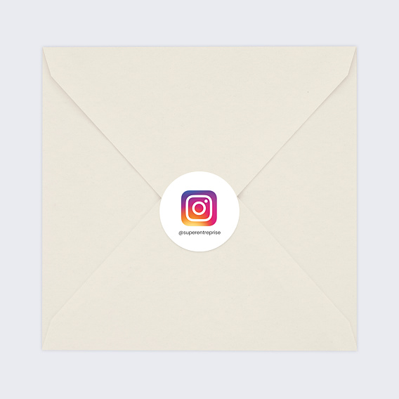Sticker Professionnel Insta
