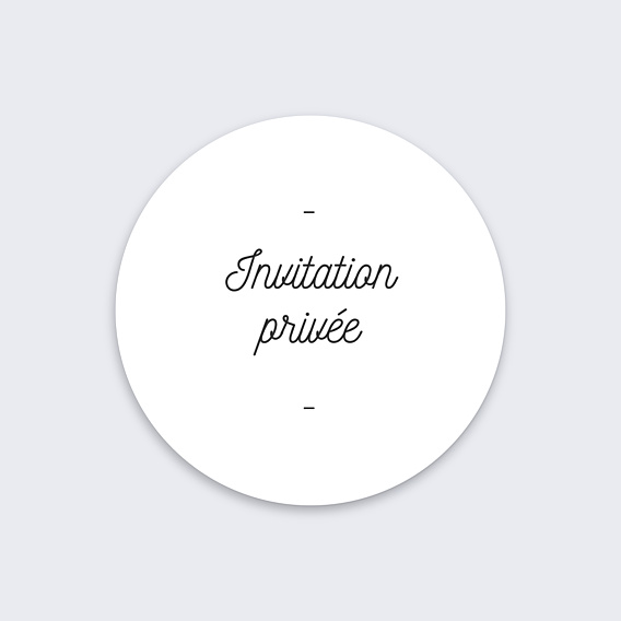 Sticker Professionnel Tirets