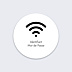 Sticker Professionnel Wifi Identifiants