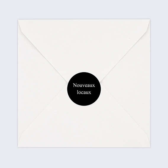 Sticker professionnel Inauguration Entreprise Après 4