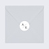 Sticker professionnel Initiales Minimalistes Après 4