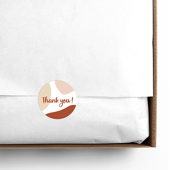 Sticker professionnel Thank you Après 4