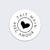 Sticker professionnel Fait main Recto