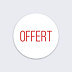 Sticker professionnel Offert Recto