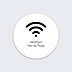 Sticker professionnel Wifi Identifiants Recto