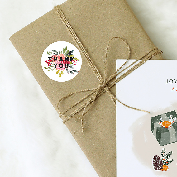 Sticker professionnel Merci Floral Après 1