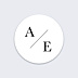Sticker Professionnel Initiales Minimalistes