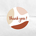 Sticker professionnel Thank you