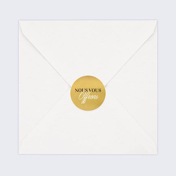 Sticker Professionnel Carte Cadeau