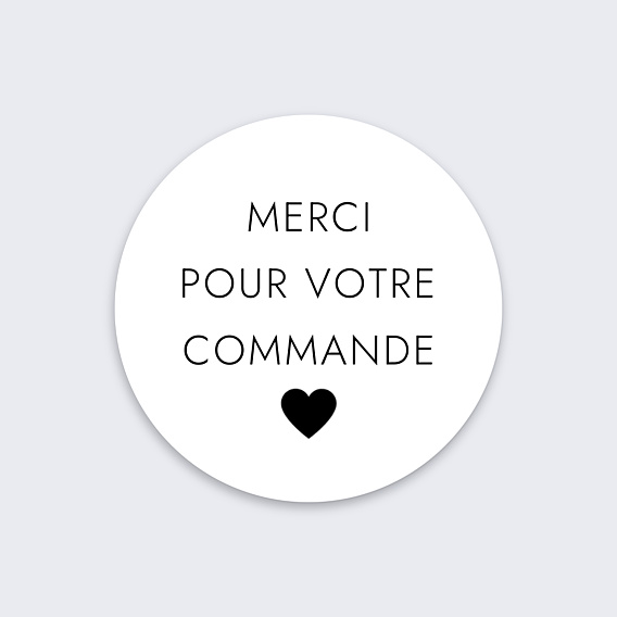 Sticker professionnel Commande