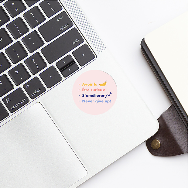 Sticker Professionnel Valeurs