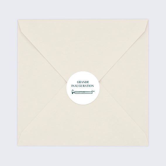 Sticker professionnel Inauguration Badinage Après 4