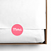 Sticker Professionnel Merci Rose