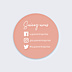 Sticker Professionnel Suivez nous
