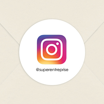 Sticker Professionnel Insta