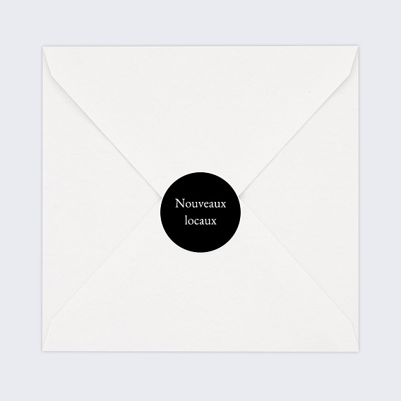 Sticker professionnel Inauguration Entreprise Après 4