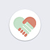 Sticker Professionnel Main Coeur