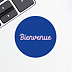 Sticker professionnel Bienvenue Bicolore