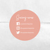 Sticker professionnel Suivez nous