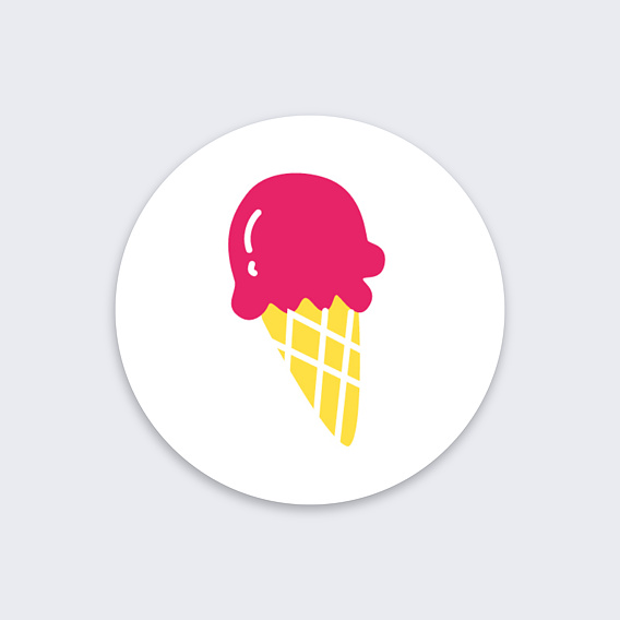 Stickers vacances Glace
