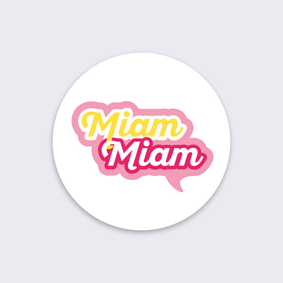 Stickers vacances Miam Miam