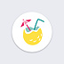 Stickers vacances Coconut