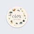 Stickers Baptême Animaux de la Jungle