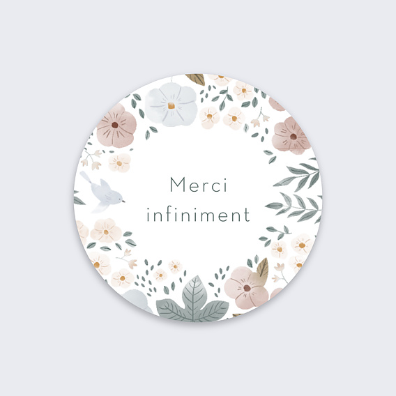 Sticker décès Magnolia