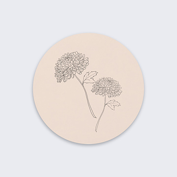 Sticker Dcs Chrysanthme