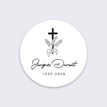 Sticker Dcs Croix et Bl