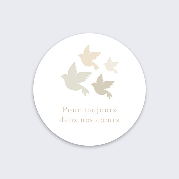 Sticker Dcs Envol de Colombe