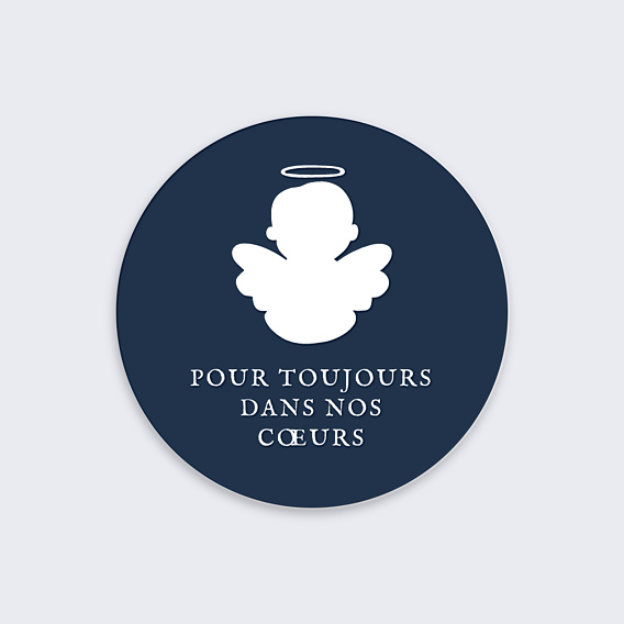Stickers Décès Ange