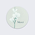 Stickers Décès Orchidée