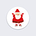Stickers Noël Père Noël Heureux