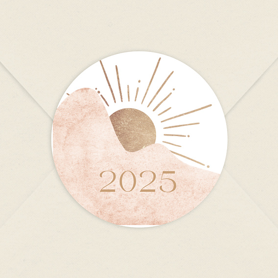 Stickers Voeux Entreprise Aube