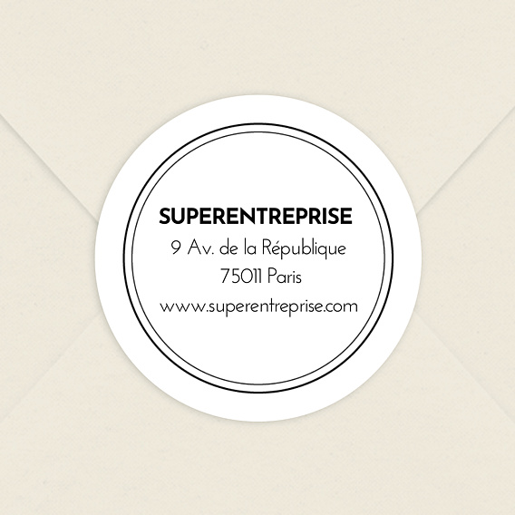 Stickers Voeux Entreprise Immobilier