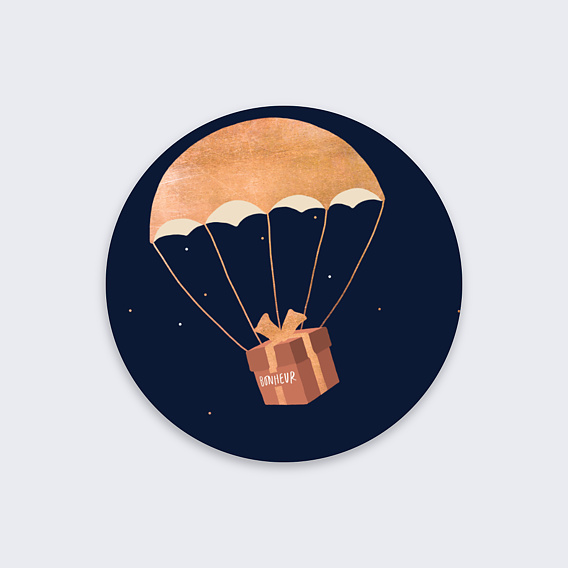 Stickers vœux entreprise Jolis Cadeaux Après 1