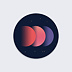 Stickers Voeux  Cosmos