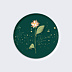 Stickers Voeux Cycle Floraison