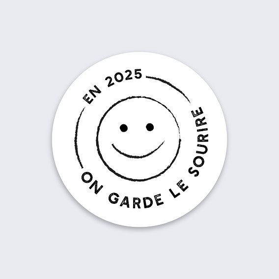 Stickers Voeux  Smile