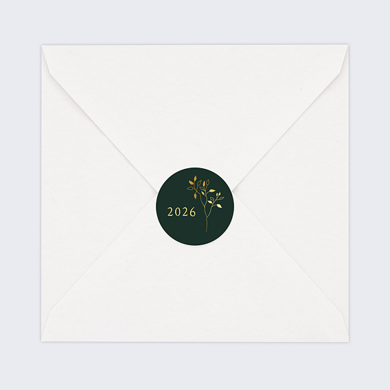 Stickers vœux entreprise Plante Évolutive Après 4