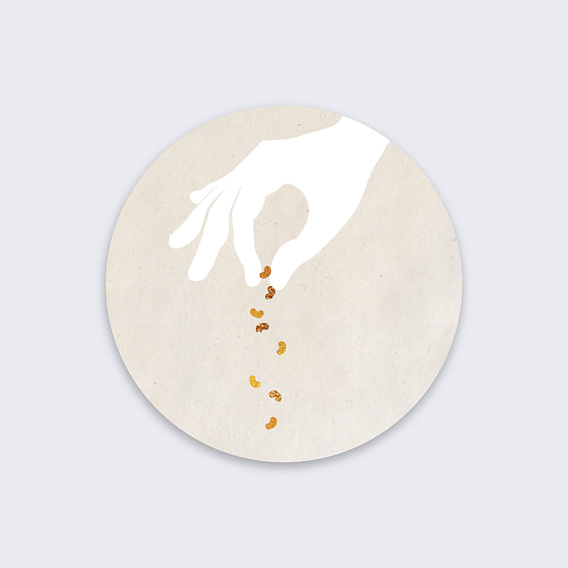 Stickers vœux entreprise Graines Du Succès Recto