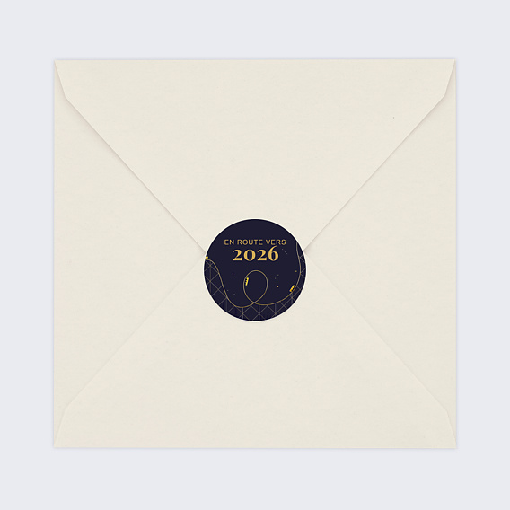 Stickers vœux entreprise Montagnes Russes Après 3