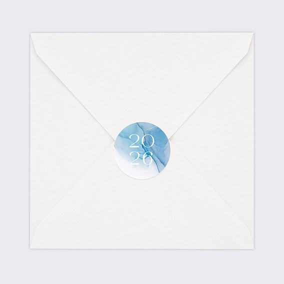 Stickers Voeux  Océan