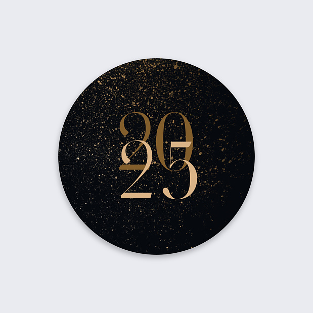 Stickers Voeux Lumière Recto