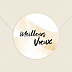 Stickers Voeux  Toile
